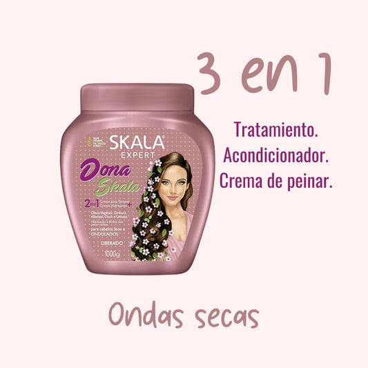 Crema De Peinar 3en1 Skala Dona Skala Ex